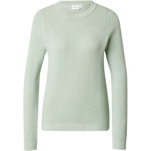 Vila Trui Vidalo O-neck Knit Top- Noos 14082767 Silt Green Dames Maat - XS