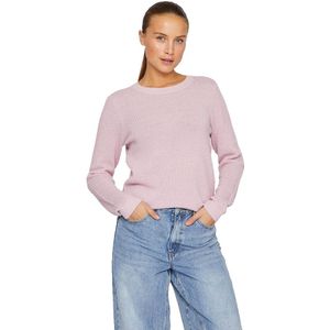 Vila - Vidalo O-neck Knit Top - Winsome Orchid - 100% Biologisch Katoen