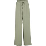 Vila - Josa Wide Leg Fit Broek - Hoge Taille - Losse Pasvorm - 100% Gerecycled Polyester
