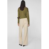 Vila - Vivarone Hw Wide Pant - Broek - Sandshell - Dames