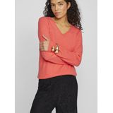 VILA - VIRIL V-NECK KNIT TOP - NOOS - Dames - Gebreide truien