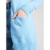 Vila - Damesvest - Gemêleerd Blauw - Viscose Livaeco Mix