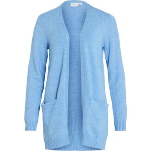 Vila - Damesvest - Gemêleerd Blauw - Viscose Livaeco Mix