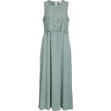 VILA - VIMilina - Avondjurk - Pastelgroen - Lang/maxi - Mouwloos