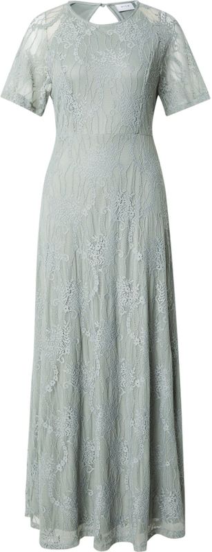 VIFEMMA Jurk - Effen Kleur - Lange Lengte - Getailleerde Pasvorm