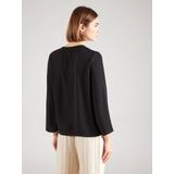 Vila - VIJOSA - Shirt - Zwart - 3/4 V-hals