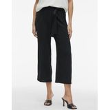 VILA - Vijosa Damesbroek - Cultuur - Zwart - Met Riem