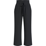 VILA - Vijosa Damesbroek - Cultuur - Zwart - Met Riem