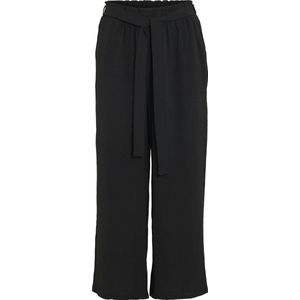 VILA - Vijosa Damesbroek - Cultuur - Zwart - Met Riem