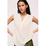 Vila - Top - V-Hals - Zonder Mouwen - Normale Pasvorm