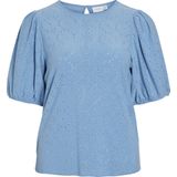 Vila - Vikally O-neck 2/4 Top - T-shirt - Winsome Orchid - Dames