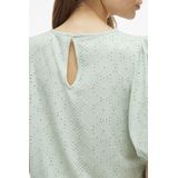Vila - Vikally O-neck - T-shirt - Silt Green - Dames