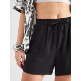 Vila - VIJOSA HW SHORTS - Korte Broeken - Zwart