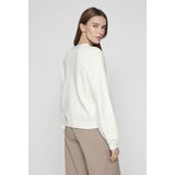 Vila - Viril V-neck Knit - Vest - Wit - Dames