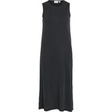 Vila - Modala - Jurk - Zwart - 70% Modal TENCEL™ - Mouwloos