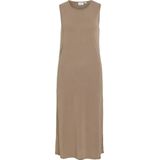 Vila - O-Neck S/L Midi Dress - Mountain Trail - Lange Jurk - Normale Pasvorm