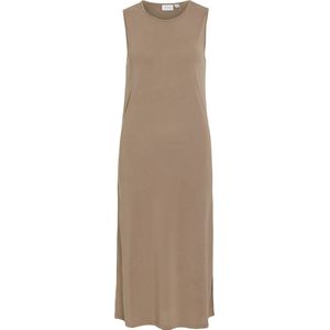 Vila - O-Neck S/L Midi Dress - Mountain Trail - Lange Jurk - Normale Pasvorm