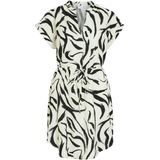 Vila - Viclo - Jurk - Ecru Dessin - Polyester
