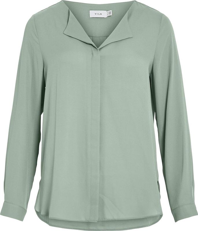 Overhemd - Geweven - Blauw - 100% Gerecycled Polyester