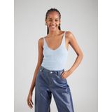 Haltertop - Effen - Knitwear - V-hals - Slanke Pasvorm