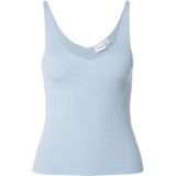 Haltertop - Effen - Knitwear - V-hals - Slanke Pasvorm