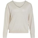 Vila - Novy - Trui - V-hals - Lange Mouwen - Normale Pasvorm