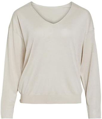 Vila - Novy - Trui - V-hals - Lange Mouwen - Normale Pasvorm