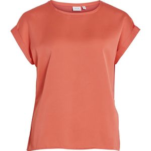 Vila - 14059563 - Viellette s s Satin Top - Noos