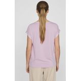 Vila - Viellette - T-shirt - Lila - 100% Gerecycled Polyester