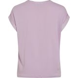 Vila - Viellette - T-shirt - Lila - 100% Gerecycled Polyester