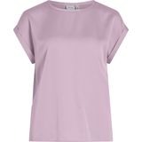 Vila - Viellette - T-shirt - Lila - 100% Gerecycled Polyester