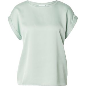 Viellette S/S Satin Top - Noos, Silt Green, 46, Silt Green