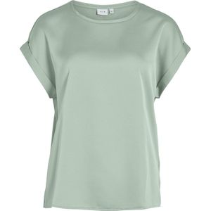 Vila - T-shirt - Mintgroen - 100% Gerecycled Polyester