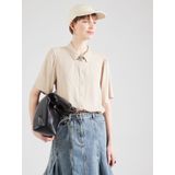 Vila - Vipricil New Shirt - Blouse - Feather Gray - 90% Viscose 10% Linnen