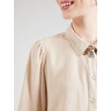 Vila - Vipricil New Shirt - Blouse - Feather Gray - 90% Viscose 10% Linnen