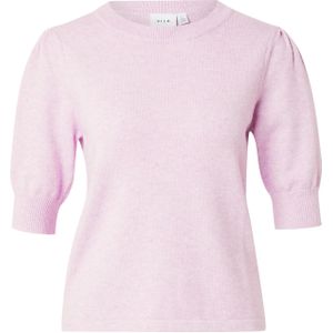 Vila - Winsome - Trui - Paars - Viscose/Polyester/Nylon