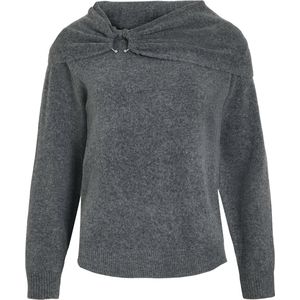 VILA Trui 'Kenya'  donkergrijs