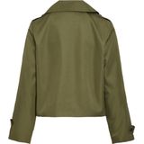 Vila Korte trenchcoat voor dames, Capulet Olive, 34