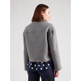 Vila - Vidaphne L/S Jacket - Grijs - Leren Jassen