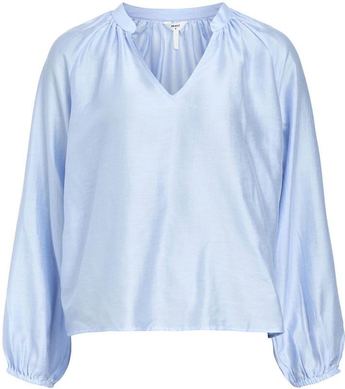 OBJECT - Blouse 'OBJHeidi' - Lichtblauw - Blouseshirt