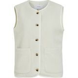 Vila - Gilet Viada Teddy - Birch - Dames