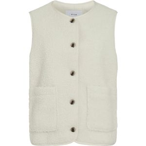 Vila - Gilet Viada Teddy - Birch - Dames