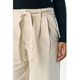 OBJECT straight regular waist pantalon zand
