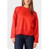 Object - Rode Gebreide Trui - O-Hals - Dames