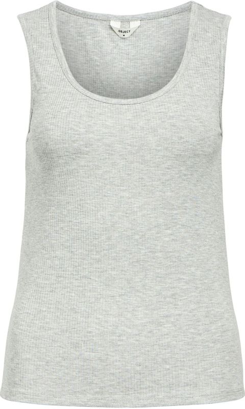 Object - Objjamie - Tanktop - Lichtgrijs - Dames