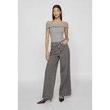 VILA - Salja - Top - Zwart/Wit - Strapless