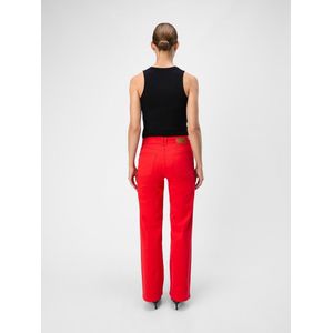 Object Marina MW Twill Jeans Flame Scarlet