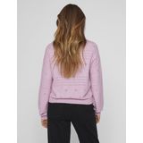 VILA - Viril L/S O-hals - Top - Winsome Orchidee - Knit