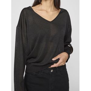 Vila - Novy - Trui - V-hals - Lange Mouwen - Normale Pasvorm