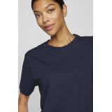 Vila - T-shirt - Navy - Biologisch Katoen